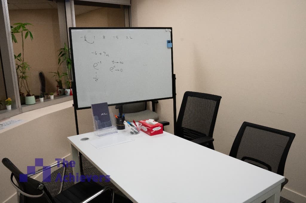 The Achievers tutoring classroom used for Hong Kong international school admissions support